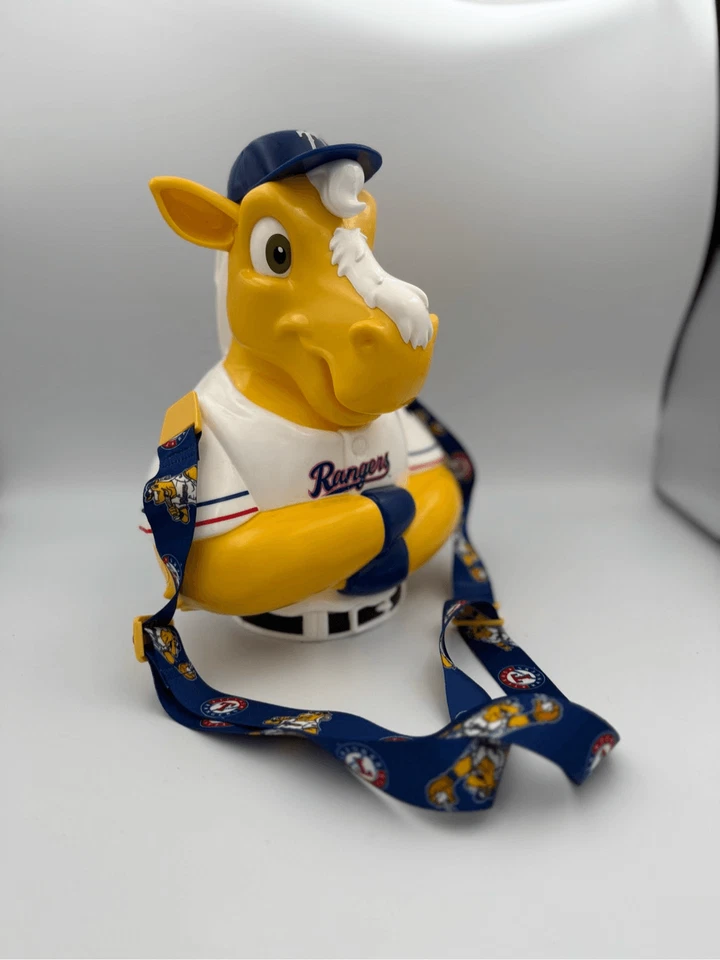 TEXASRANGERS CAPTAIN пони попкорн ведро ремень MLB бейсбольный стадион эксклюзивный - Изображение 4 из 4