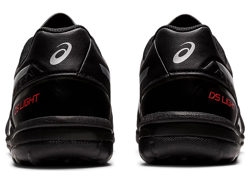 ASICS Soccer Shoes DS LIGHT CLUB TF WIDE Black/Pure Silver