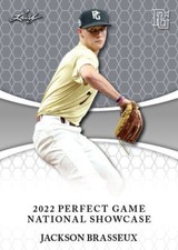 JACKSON BRASSEUX 2022 LEAF PERFECT GAME 