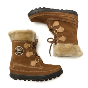 timberland boots with fur trim