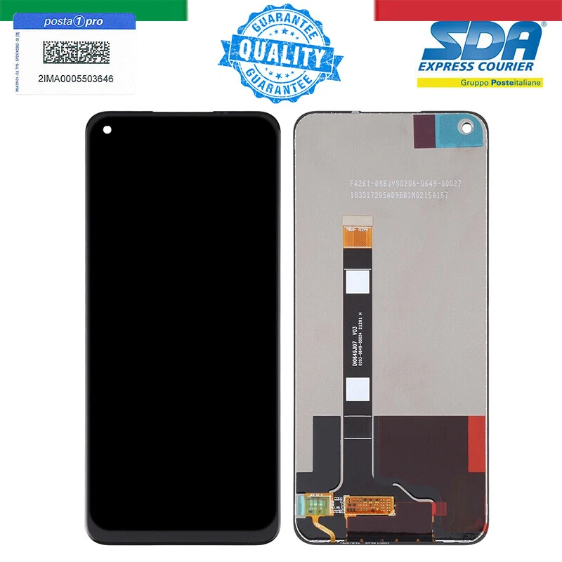 DISPLAY SCHERMO LCD TOUCH SCREEN VETRO PER REALME 8 5G RMX3241