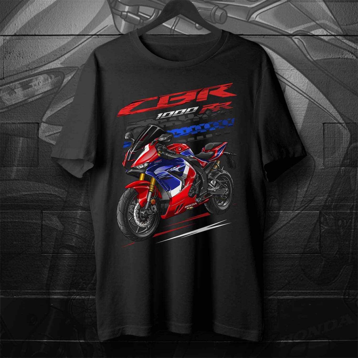 Honda CBR1000RR 2020-2024 Motorcycle T-Shirt for Riders UK