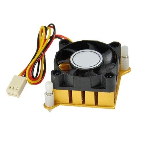 Aluminium Heatsink Fin Coolers 40mm Fan for PC Northbridge Chipset Cooling - Picture 5 of 11