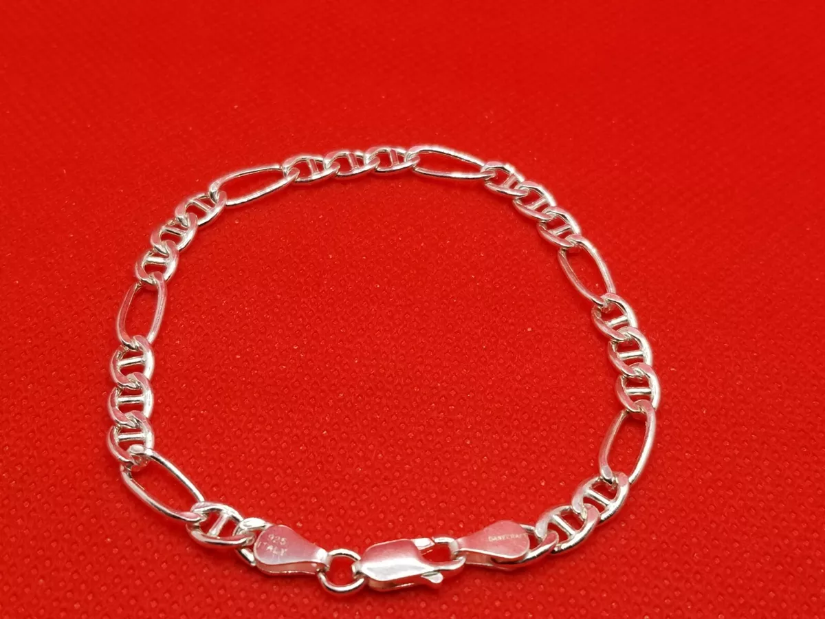 Buy quality 92.5 Sterling Silver Italian Lock Perfect Bracelet Ms-3639 in  Rajkot