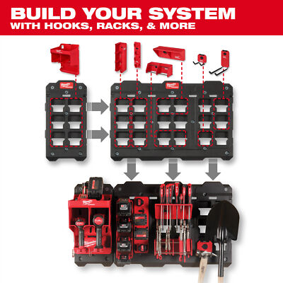 Milwaukee Packout Garage Shop Storage System Parts & Base Plates - EVERYTHING