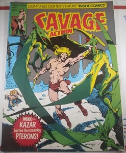 🌒 SAVAGE ACTION #11 MARVEL UK 1981 MOON KNIGHT 1 ORIGIN BUSHMAN KHONSHU KA-ZAR