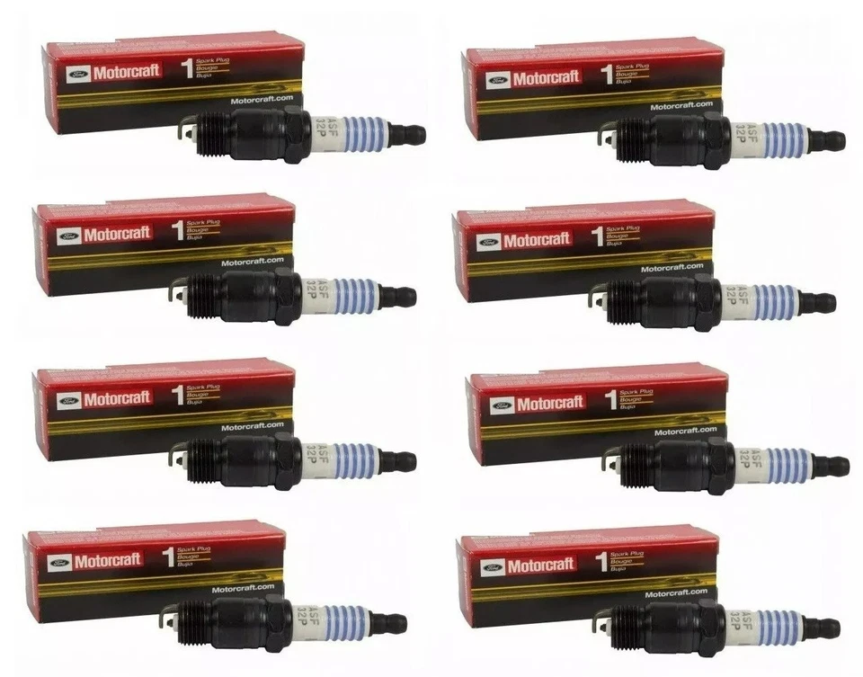 Juego de 8 Bujías-Platinum Motorcraft SP-501 501X ASF32P, ASF32PF4 Platinum Foto 2 de 2