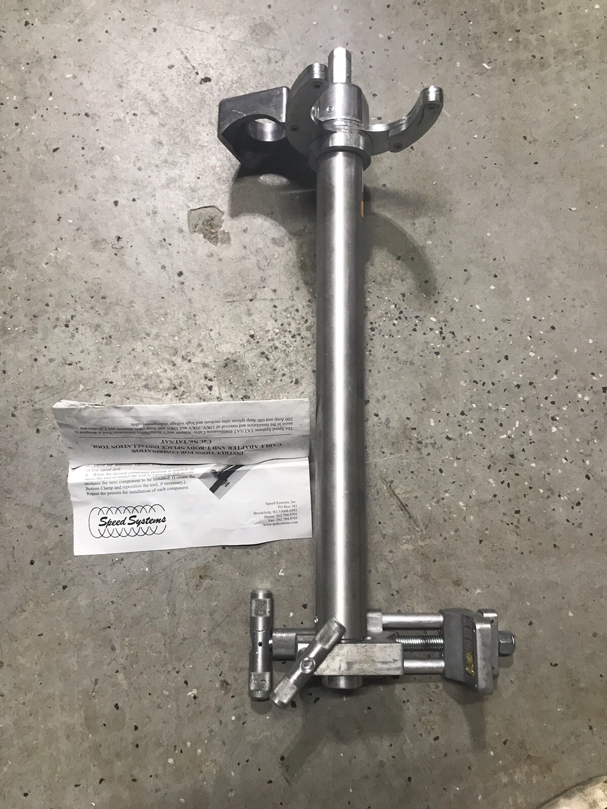 NICE SPEED SYSTEMS SAT TAT 34 SPLICE 600 AMP TBODY ELBOW TOOL URD