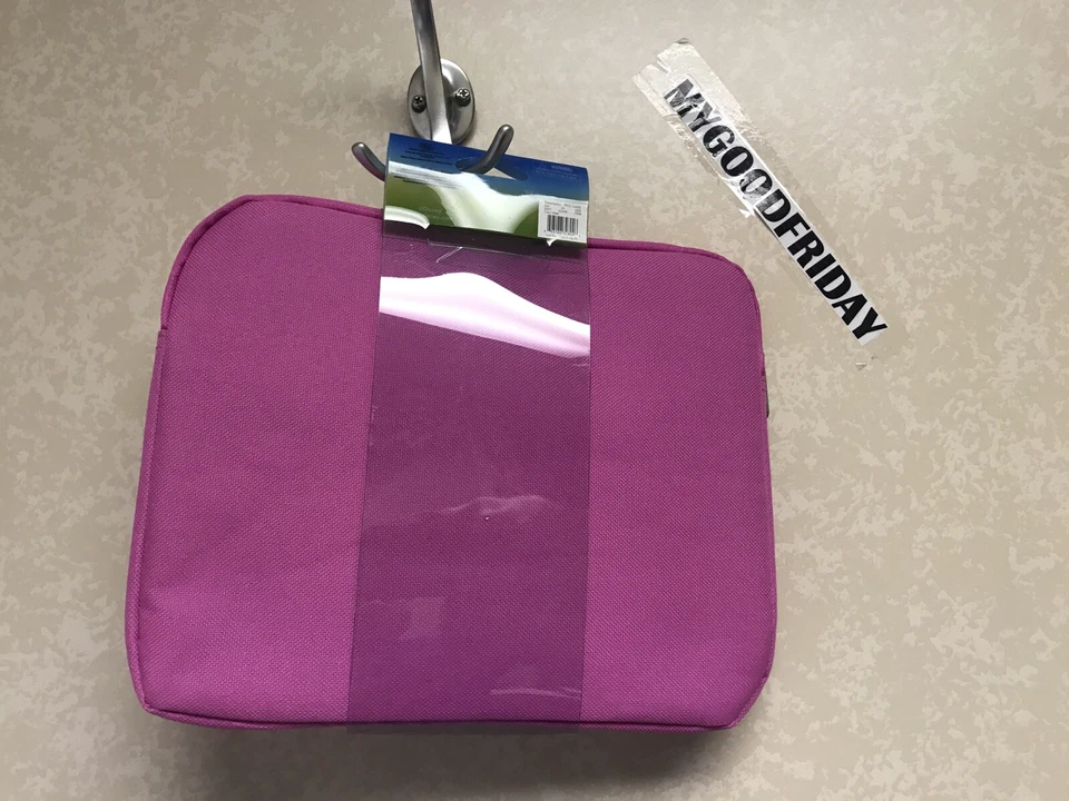 Disney Minnie Mouse Padded Media Case Cover Sleeve Zipper Pink 8"x10"x1" - Image 3 of 4