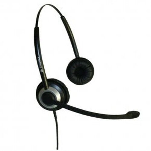 Headset + NoiseHelper: BasicLine TB binaural Alcatel - 4000 A 4400 Abfrageplatz - Picture 1 of 2