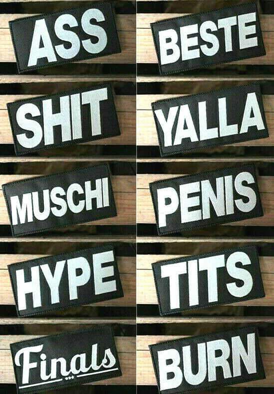 PLAYGRND Klett Patch Cap Mütze Beanie Aufnäher Funny Junggesellenabschied