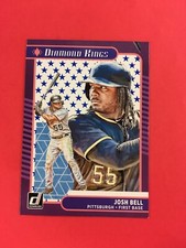 Josh Bell 2021 Donruss Diamond Kings #25 Independence Day Pirates