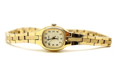 Pulsar By Seiko V811-5300 Quartz Gold Tone Ladies Watch NEED