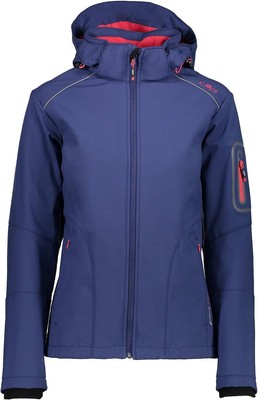 CMP Ladies Softshell Jacket Outdoor Jacket, Black (Inchiostro) 36