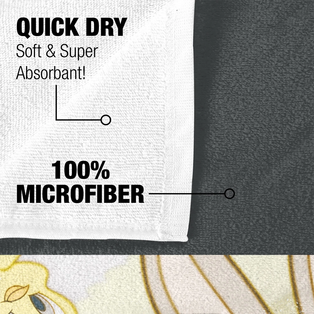 Looney Tunes Beach Towel, 30"x60" Squad Goals Beach Towel