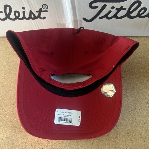 New Titleist Golf Hat MLB St Louis Cardinals Red Hat Baseball Hat