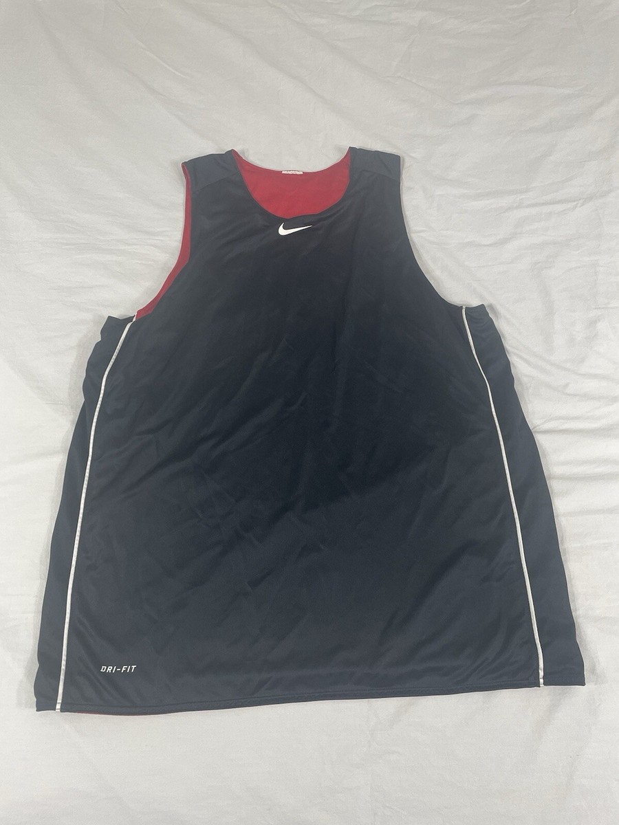 red and black nike tank top