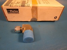 Parker 4-8 CBZ-S, Elbow Connector. CPI male 90  elbow, 1/4" single ferrule tube