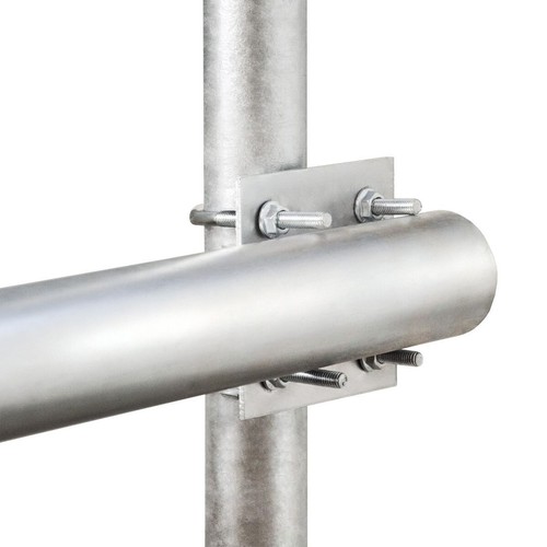 Balkon-Halter 40cm Ø 42mm Stahl Mast Geländer-Halterung für Satelliten-Schüssel - Bild 6 von 8