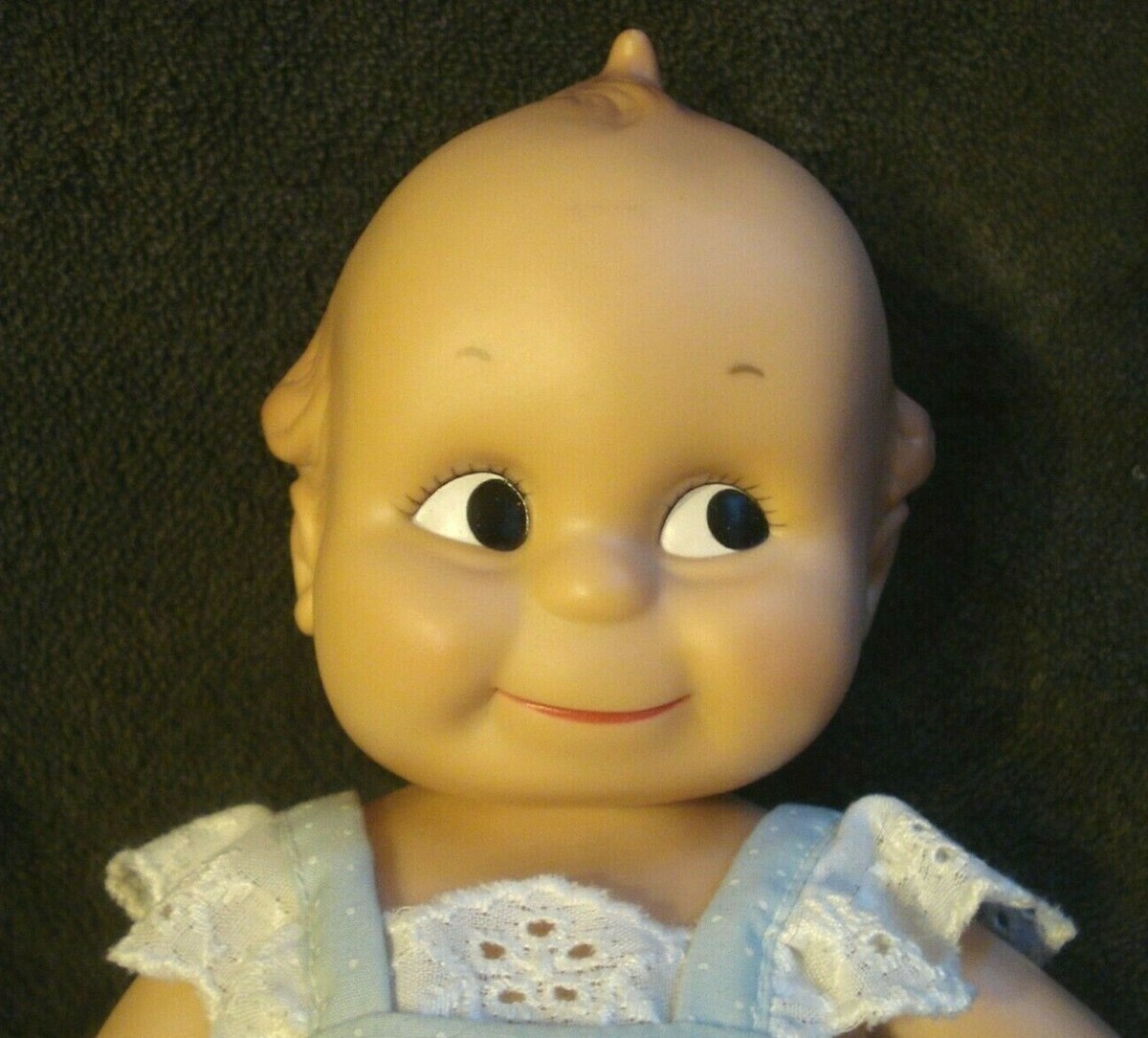 Vintage Jesco Kewpie Cameo Hard Vinyl Doll 11
