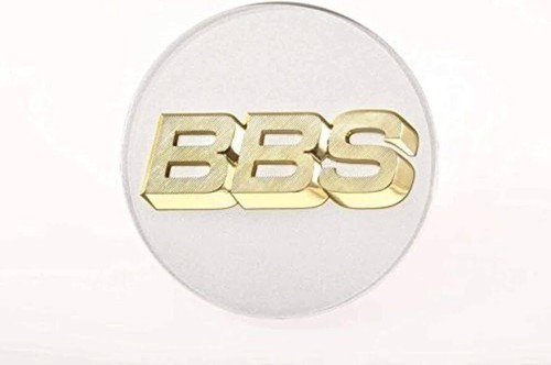 BBS OEM Wheel Center Caps 56mm Emblem Platinum Silver P5624182(×4) - Picture 3 of 12