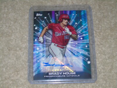 2023 Topps Pro Debut Brady House Future Cornerstones Auto 67/99 Nationals