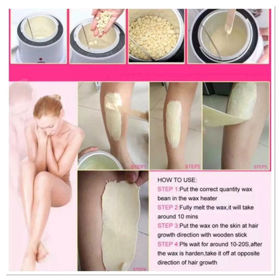 Professional Hard Wax Beads Hair Removal Waxing Pearls Beans Pellets 500gram-5kg - Image 3 of 4