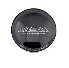 ASA Dream Technology Black Wheel Center Cap P...