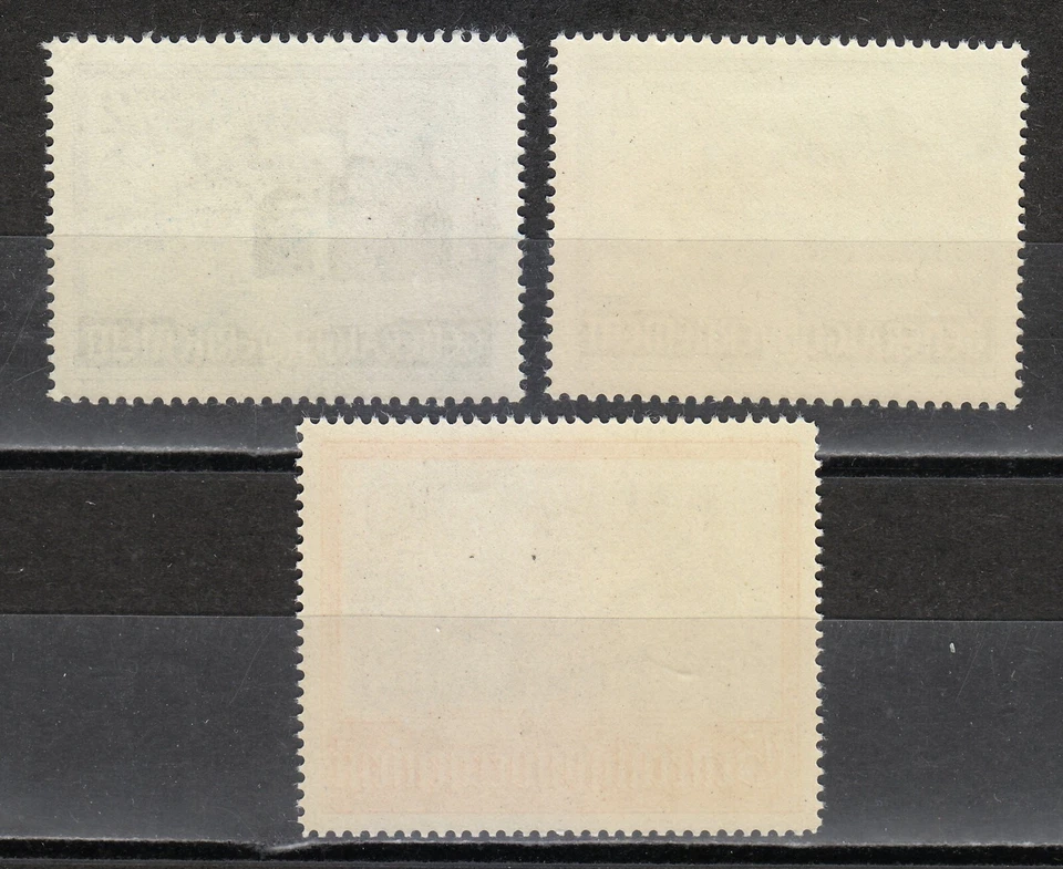 Poland under German Occupation 1941 Mi 63-65 Sc N73-N75 Architecture of Cracow** - Image 2 of 2