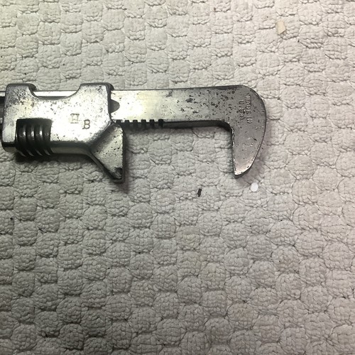 Vintage 5.5” Smooth Jaw Made In USA Bicycle Tool Adjustable Wrench - Picture 5 of 5