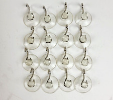 16 Pak Mini 3/4 inch Heavy Duty Suction Cup Hooks for Glass Pack