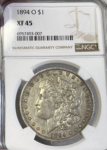 1894-O NGC XF45 Morgan Silver Dollar