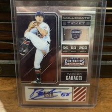 2018 Elite Extra Edition Parker Caracci Contenders Auto Rc #d 99 USA