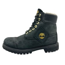 Timberland Mens 9.5 M Premium Boots Black Nub...