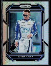 2023 Panini Prizm #89 Justin Haley Silver Prizm