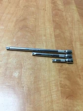 3pc Kobalt 3/8" Drive 3" 6" 10" Socket Extension Knurled 337344 337345 337346