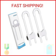 Baby Proofing Cabinets,Cabinet Locks for Babies,U-Shaped Child Locks for Cabinet
