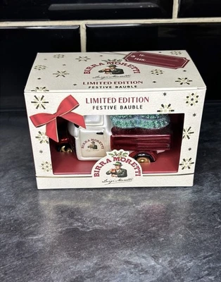 Birra Moretti Limited Edition Festive Truck Bauble Christmas Decoration BNIB