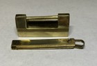 Chinese Brass Lock and Key, China, Vintage