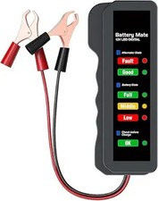 12V Car Battery Tester with LED Display, Digital Alternator Charging System An