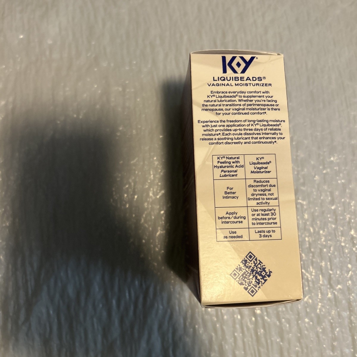 K-Y Liquibeads Vaginal Moisturizer - 6 Count (1484145) for sale online |  eBay