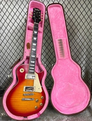 Epiphone 1959 Les Paul Reissue   2020   Sunburst   w/ Case + Strap Locks