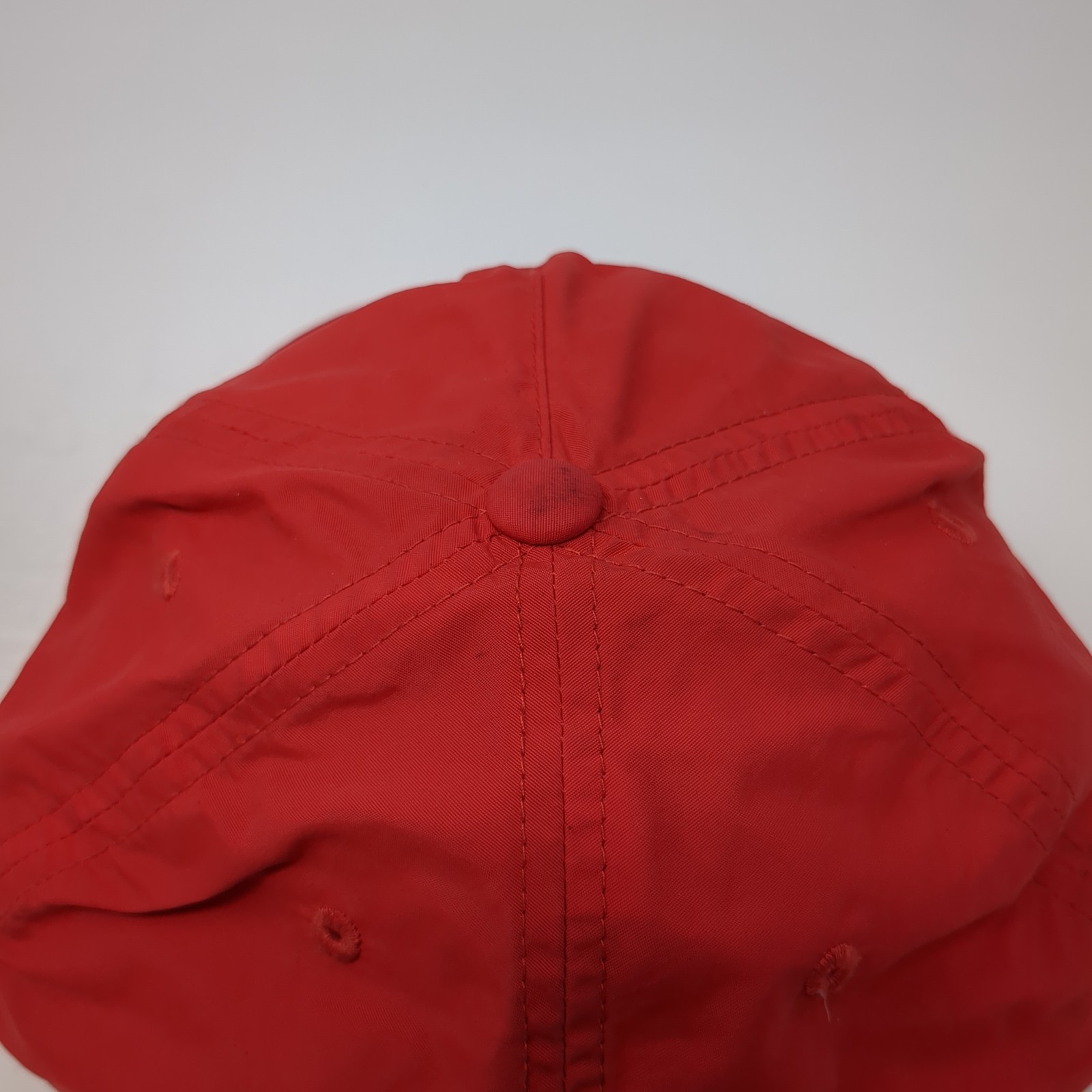 Fox Patch Snapback Hat Red One Size Adjustable Ve… - image 9