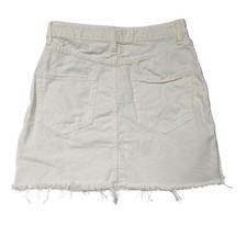 Abercrombie  Fitch Skirt Womens 0 Zoe Natural Rise A-Line Distressed Vintage St