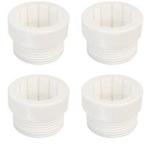 Umbrella Pole Stabilizer Adapter For Pool, Deck And Patio Umbrellas 4PK White