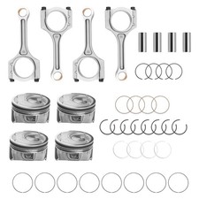 2.4 Engine Piston Kit W Connecting Rod Set For Hyundai Sonata Kia Optim Sorento 2.4 Engine Piston Kit W Connecting Rod Set For Hyundai Sonata Kia Optim Sorento