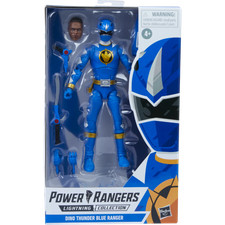 Saban   s Power Rangers Dino Thunder Blue Ranger Lightning 6    Scale Action