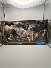 HOT WHEELS 2015 BATMAN v SUPERMAN--BATMOBILE CITY & OVERBORED 454 CHASE NIP A3