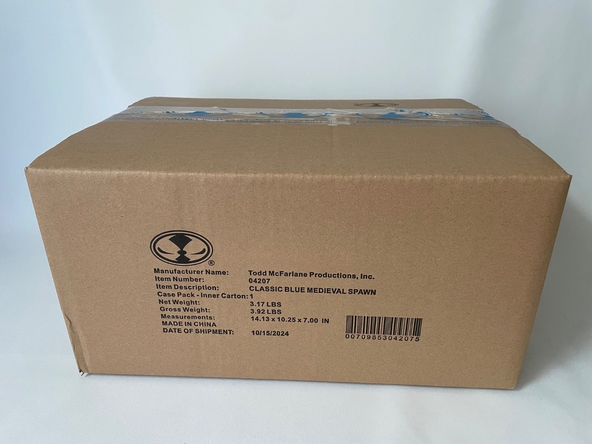 McFarlane Toys Medieval Spawn Classic Blue Kickstarter Figure