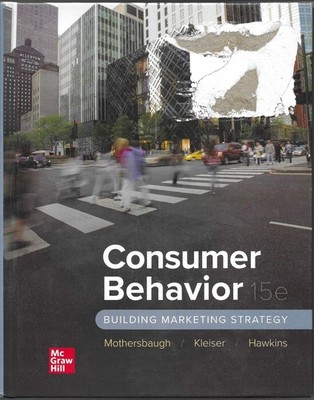 Consumer Behavior: Building Marketing Strategy 15e 15th - U.S. Hardcover Edition